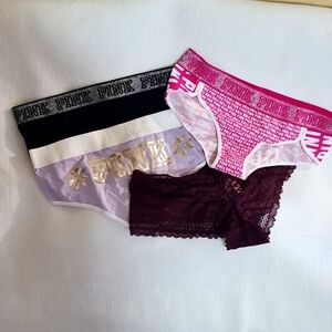 Victoria's Secret Panties size Medium x 4